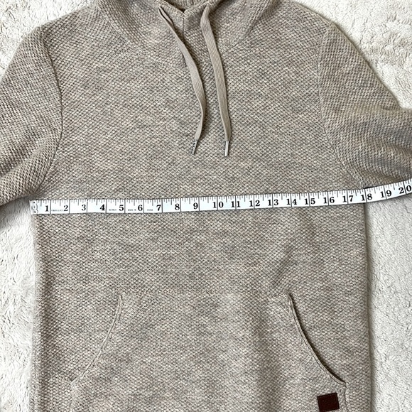Deus Ex Machina Wool Blend Kangaroo Pocket Hoodie Sweater Sweatshirt -Size Small - Picture 6 of 10